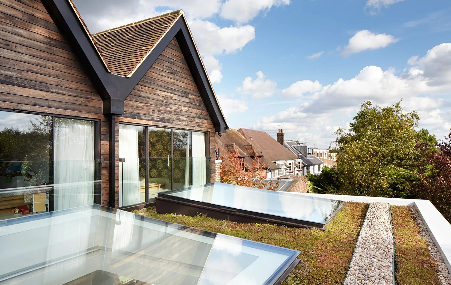 Structural glass roof lights from the Fineline collection